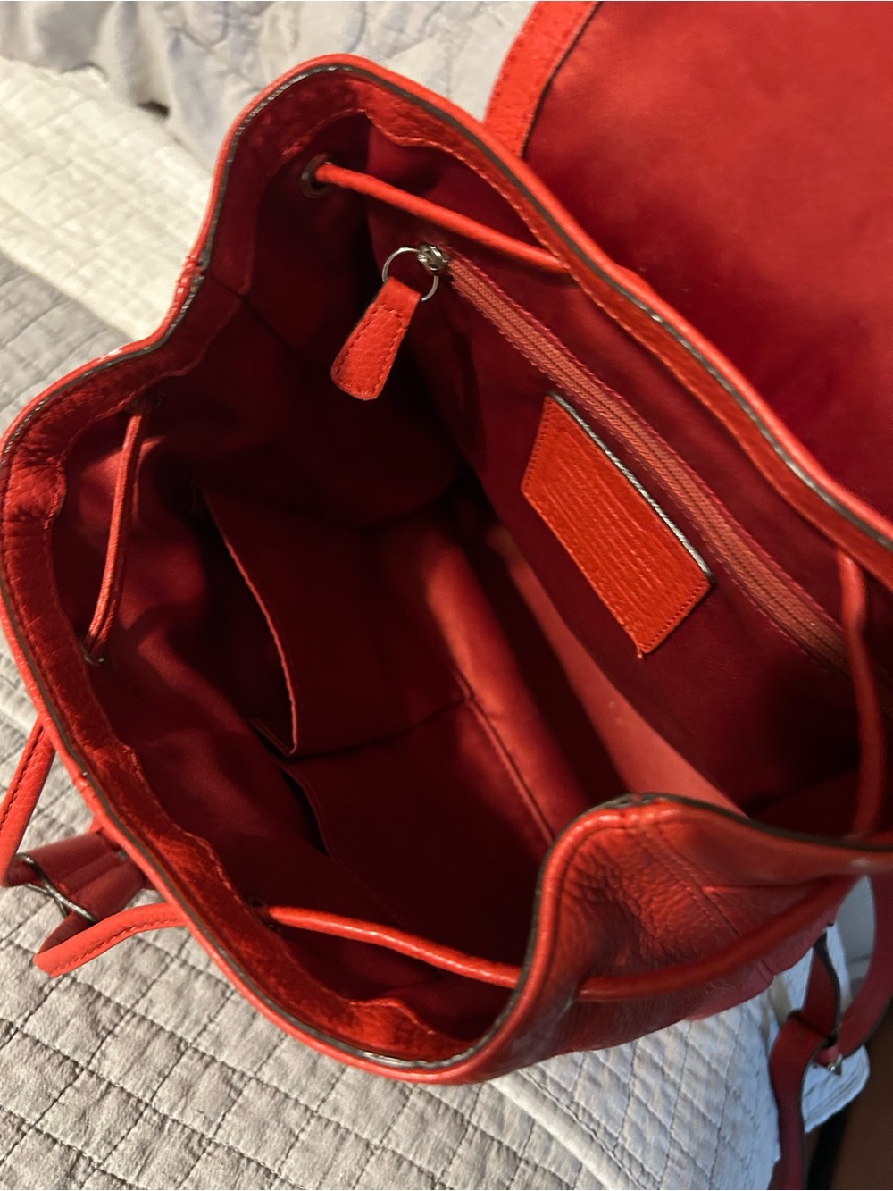 Women’s Red Backpack by Coach - Picture 3 of 7